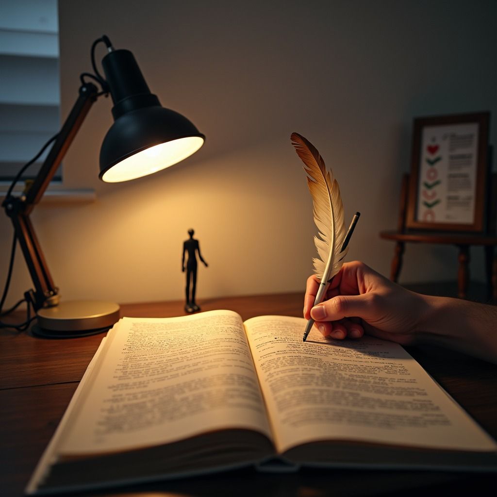 Published books on a shelf